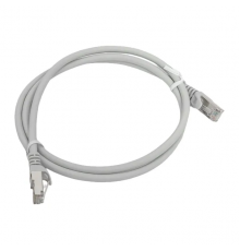 Патч-корд TERACOM PRO Cat.6 экранированный FTP оболочка LSZH серый (1,0м)