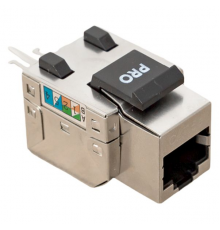 Модуль Keystone розеточный TERACOM PRO Cat.5E RJ-45 экранированный FTP 110 IDC 90 градусов