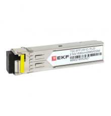SFP модуль 2,5 Гбит одинарное одномодовое оптоволокно 1550нм дальность 20км TSX EKF