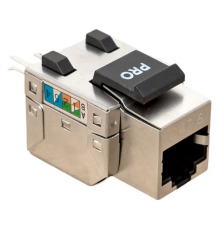 Модуль Keystone розеточный TERACOM PRO Cat.6 RJ-45 экранированный FTP 110 IDC 90 градусов