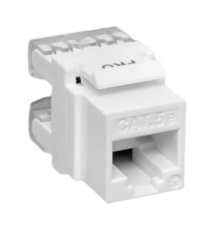 Модуль Keystone TERACOM PRO Cat.5E RJ-45 неэкранированный 110 IDC 180 градусов белый