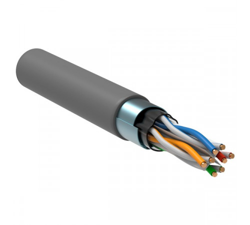 LC1-C604-311 ITK Витая пара F/UTP кат.6 4x2х23AWG solid PVC серый (305м)
