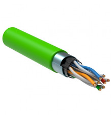 ITK Витая пара F/UTP кат.6 4х2х23AWG solid LSLTx нг(А)-LSLTx зеленый (305м)