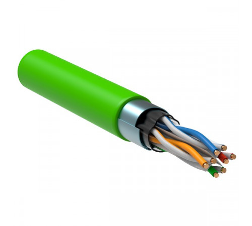 LC1-C604-322 ITK Витая пара F/UTP кат.6 4х2х23AWG solid LSLTx нг(А)-LSLTx зеленый (305м)