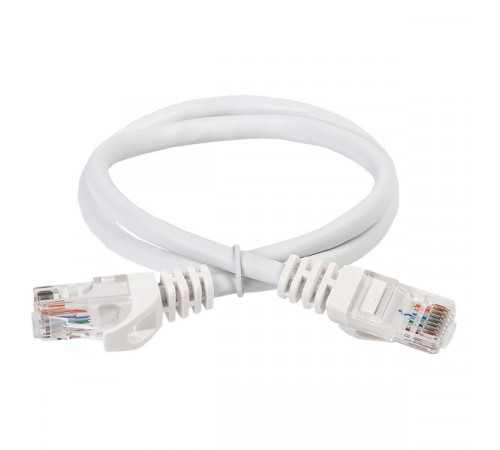 PC08-C5EUL-2M ITK Коммутационный шнур (патч-корд) кат. 5Е UTP LSZH 2м белый