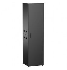 ITK UNITBOX N Шкаф сетевой 19" напольный 47U 600х600мм металлическая передняя дверь черный